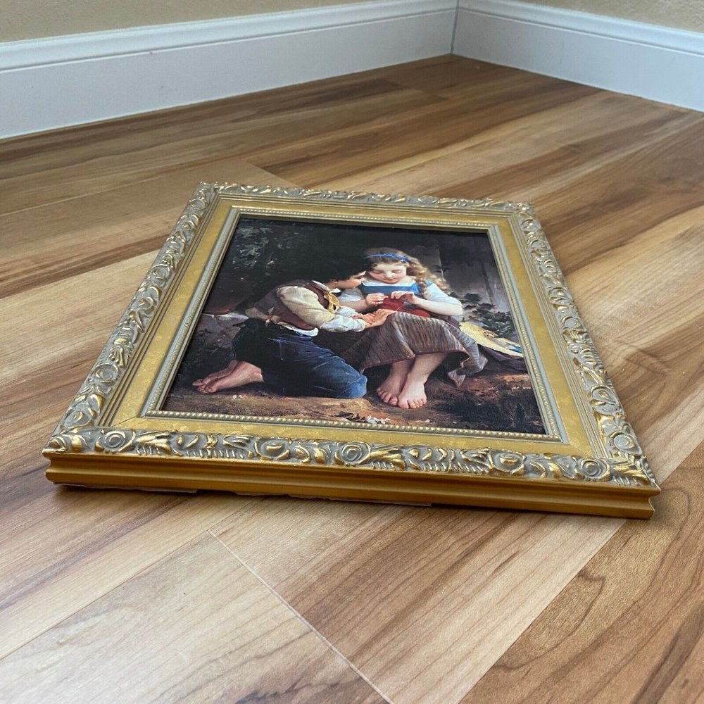 Cedar Creek Art Print Framed A Special Moment by Emile Minier 10.75'' x 12.75'' - Picture 5 of 8